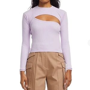 ROKH Strap Jersey Top W/ Sleeves
